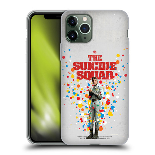 The Suicide Squad 2021 Character Poster Polkadot Man Soft Gel Case for Apple iPhone 11 Pro