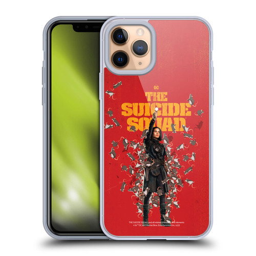 The Suicide Squad 2021 Character Poster Ratcatcher Soft Gel Case for Apple iPhone 11 Pro
