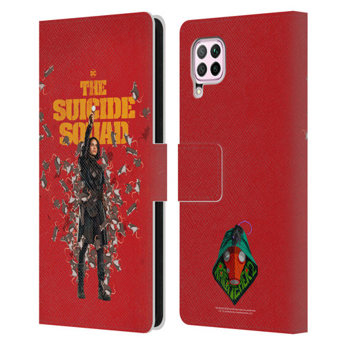The Suicide Squad 2021 Character Poster Ratcatcher Leather Book Wallet Case Cover For Huawei Nova 6 SE / P40 Lite
