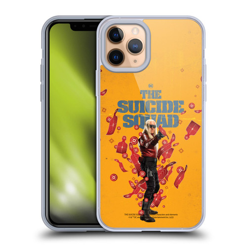 The Suicide Squad 2021 Character Poster Savant Soft Gel Case for Apple iPhone 11 Pro