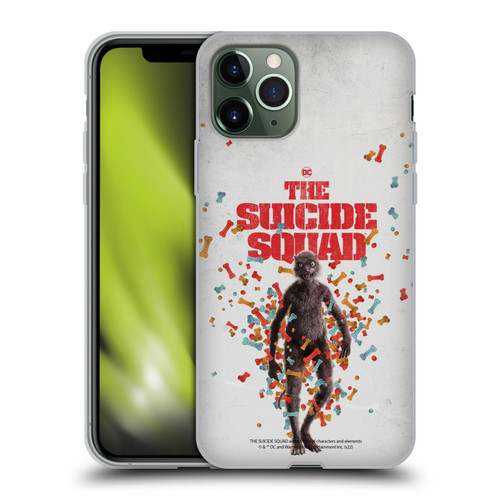 The Suicide Squad 2021 Character Poster Weasel Soft Gel Case for Apple iPhone 11 Pro