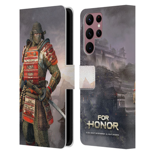 For Honor Characters Orochi Leather Book Wallet Case Cover For Samsung Galaxy S22 Ultra 5G