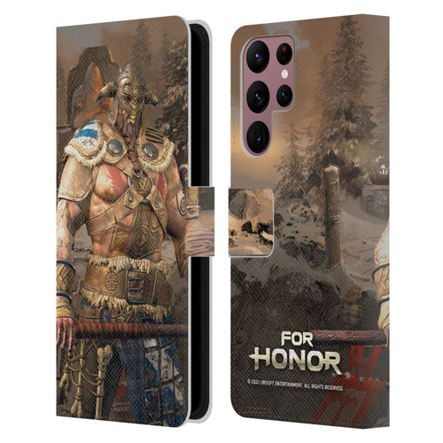For Honor Characters Raider Leather Book Wallet Case Cover For Samsung Galaxy S22 Ultra 5G