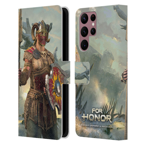 For Honor Characters Valkyrie Leather Book Wallet Case Cover For Samsung Galaxy S22 Ultra 5G