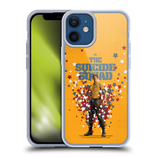 The Suicide Squad 2021 Character Poster Rick Flag Soft Gel Case for Apple iPhone 12 Mini