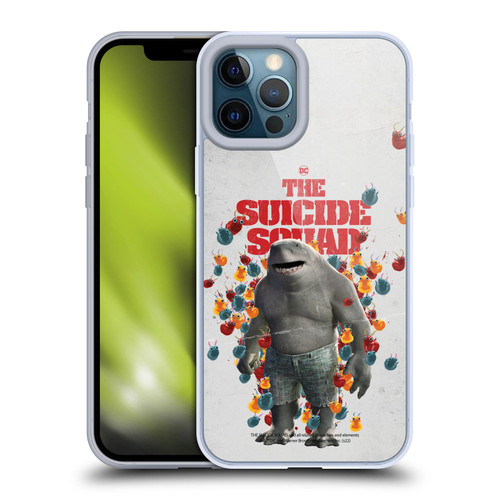 The Suicide Squad 2021 Character Poster King Shark Soft Gel Case for Apple iPhone 12 Pro Max