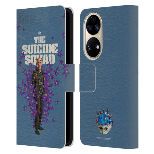 The Suicide Squad 2021 Character Poster Thinker Leather Book Wallet Case Cover For Huawei P50