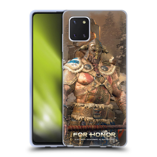 For Honor Characters Raider Soft Gel Case for Samsung Galaxy Note10 Lite