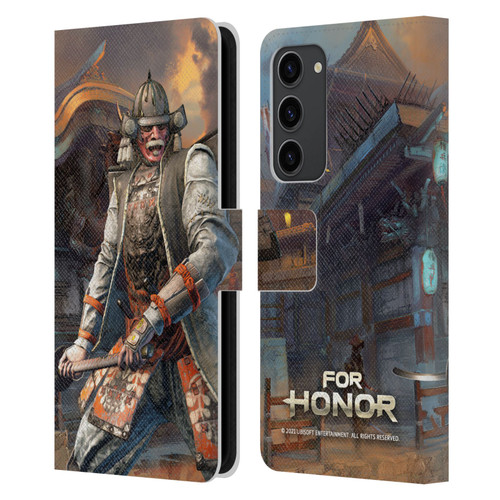 For Honor Characters Kensei Leather Book Wallet Case Cover For Samsung Galaxy S23+ 5G