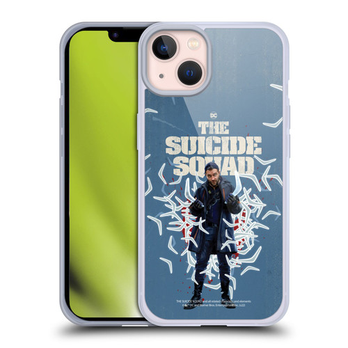 The Suicide Squad 2021 Character Poster Captain Boomerang Soft Gel Case for Apple iPhone 13