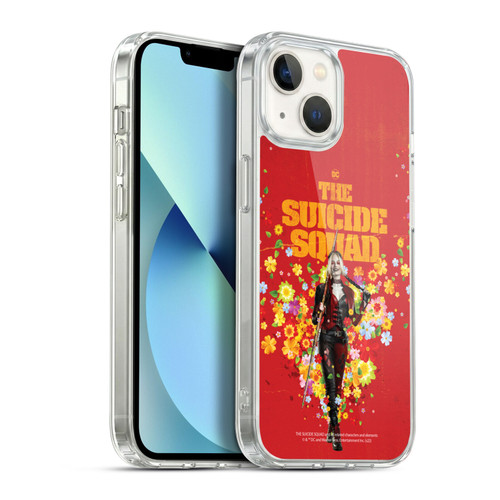 The Suicide Squad 2021 Character Poster Harley Quinn Soft Gel Case for Apple iPhone 13