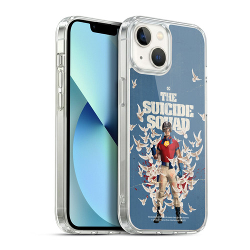 The Suicide Squad 2021 Character Poster Peacemaker Soft Gel Case for Apple iPhone 13