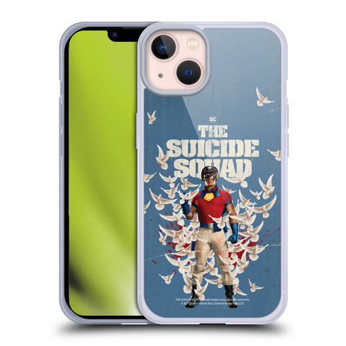 The Suicide Squad 2021 Character Poster Peacemaker Soft Gel Case for Apple iPhone 13