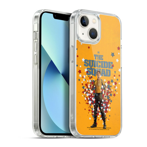 The Suicide Squad 2021 Character Poster Rick Flag Soft Gel Case for Apple iPhone 13