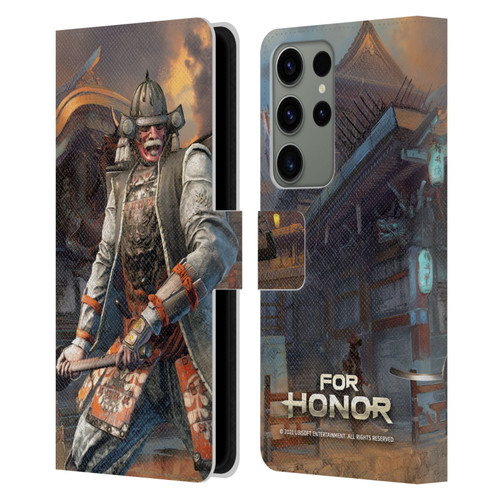 For Honor Characters Kensei Leather Book Wallet Case Cover For Samsung Galaxy S23 Ultra 5G