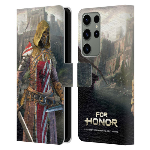 For Honor Characters Peacekeeper Leather Book Wallet Case Cover For Samsung Galaxy S23 Ultra 5G