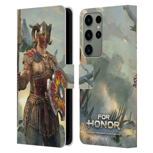 For Honor Characters Valkyrie Leather Book Wallet Case Cover For Samsung Galaxy S23 Ultra 5G