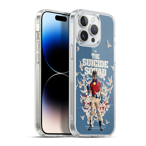 The Suicide Squad 2021 Character Poster Peacemaker Soft Gel Case for Apple iPhone 13 Pro Max & MagSafe