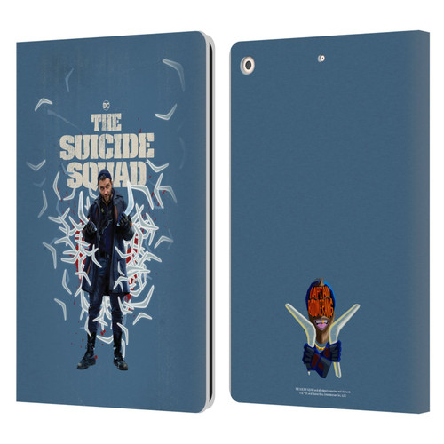 The Suicide Squad 2021 Character Poster Captain Boomerang Leather Book Wallet Case Cover For Apple iPad 10.2 2019/2020/2021