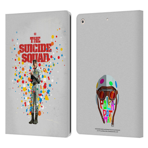 The Suicide Squad 2021 Character Poster Polkadot Man Leather Book Wallet Case Cover For Apple iPad 10.2 2019/2020/2021