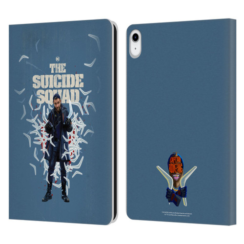The Suicide Squad 2021 Character Poster Captain Boomerang Leather Book Wallet Case Cover For Apple iPad 10.9 (2022)