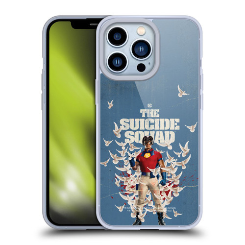 The Suicide Squad 2021 Character Poster Peacemaker Soft Gel Case for Apple iPhone 13 Pro