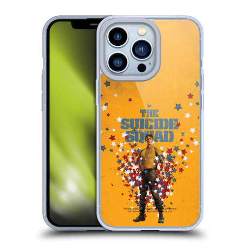 The Suicide Squad 2021 Character Poster Rick Flag Soft Gel Case for Apple iPhone 13 Pro