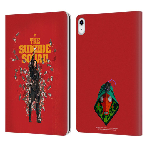 The Suicide Squad 2021 Character Poster Ratcatcher Leather Book Wallet Case Cover For Apple iPad 10.9 (2022)