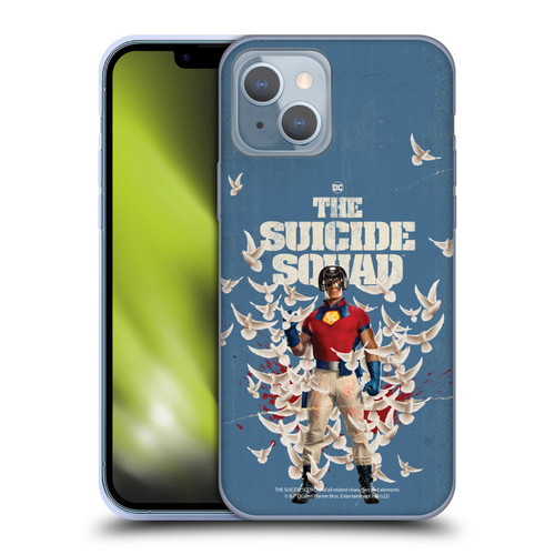 The Suicide Squad 2021 Character Poster Peacemaker Soft Gel Case for Apple iPhone 14
