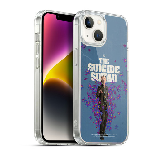The Suicide Squad 2021 Character Poster Thinker Soft Gel Case for Apple iPhone 14