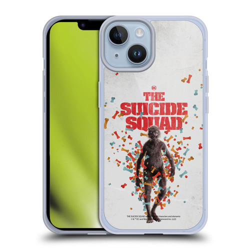 The Suicide Squad 2021 Character Poster Weasel Soft Gel Case for Apple iPhone 14