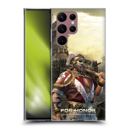 For Honor Characters Berserker Soft Gel Case for Samsung Galaxy S22 Ultra 5G
