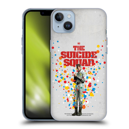 The Suicide Squad 2021 Character Poster Polkadot Man Soft Gel Case for Apple iPhone 14 Plus