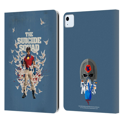 The Suicide Squad 2021 Character Poster Peacemaker Leather Book Wallet Case Cover For Apple iPad Air 2020 / 2022
