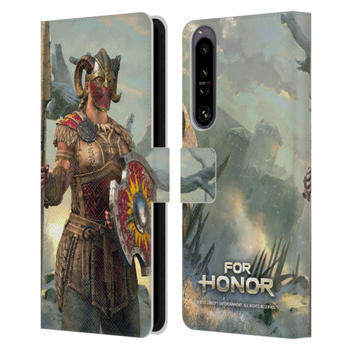 For Honor Characters Valkyrie Leather Book Wallet Case Cover For Sony Xperia 1 IV