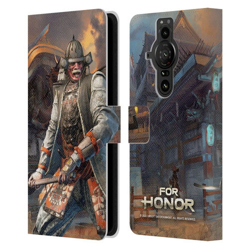 For Honor Characters Kensei Leather Book Wallet Case Cover For Sony Xperia Pro-I