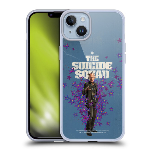 The Suicide Squad 2021 Character Poster Thinker Soft Gel Case for Apple iPhone 14 Plus