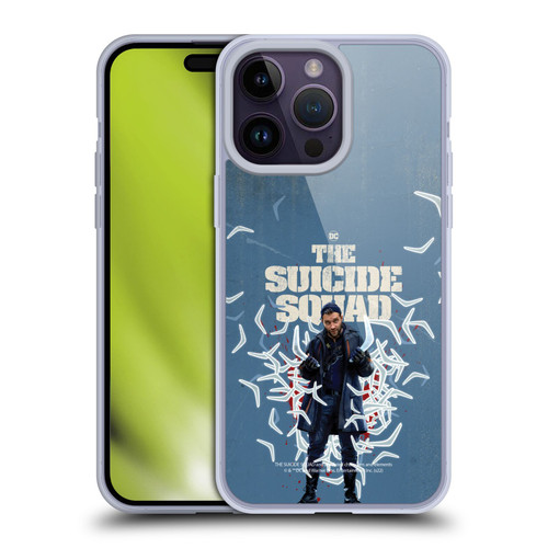 The Suicide Squad 2021 Character Poster Captain Boomerang Soft Gel Case for Apple iPhone 14 Pro Max