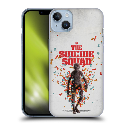 The Suicide Squad 2021 Character Poster Weasel Soft Gel Case for Apple iPhone 14 Plus