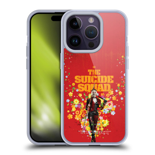 The Suicide Squad 2021 Character Poster Harley Quinn Soft Gel Case for Apple iPhone 14 Pro