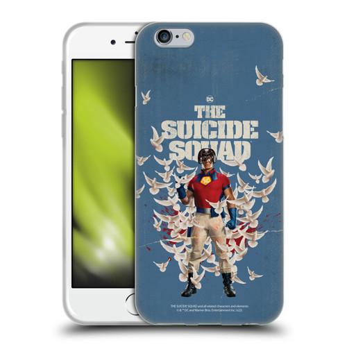 The Suicide Squad 2021 Character Poster Peacemaker Soft Gel Case for Apple iPhone 6 / iPhone 6s