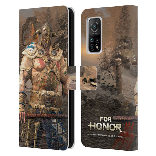 For Honor Characters Raider Leather Book Wallet Case Cover For Xiaomi Mi 10T 5G