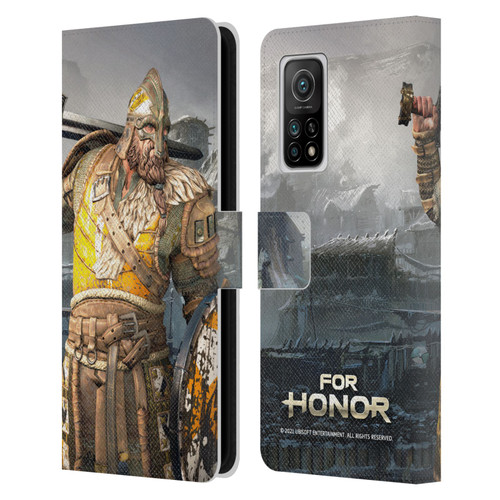 For Honor Characters Warlord Leather Book Wallet Case Cover For Xiaomi Mi 10T 5G