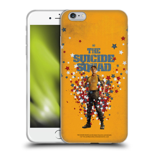 The Suicide Squad 2021 Character Poster Rick Flag Soft Gel Case for Apple iPhone 6 Plus / iPhone 6s Plus