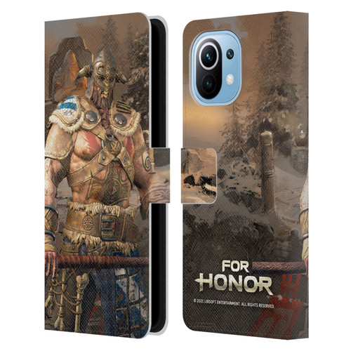 For Honor Characters Raider Leather Book Wallet Case Cover For Xiaomi Mi 11