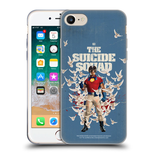 The Suicide Squad 2021 Character Poster Peacemaker Soft Gel Case for Apple iPhone 7 / 8 / SE 2020 & 2022