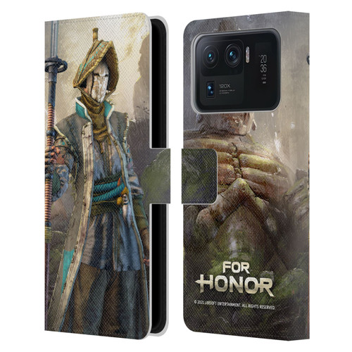 For Honor Characters Nobushi Leather Book Wallet Case Cover For Xiaomi Mi 11 Ultra