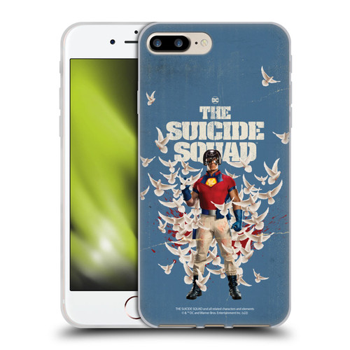 The Suicide Squad 2021 Character Poster Peacemaker Soft Gel Case for Apple iPhone 7 Plus / iPhone 8 Plus