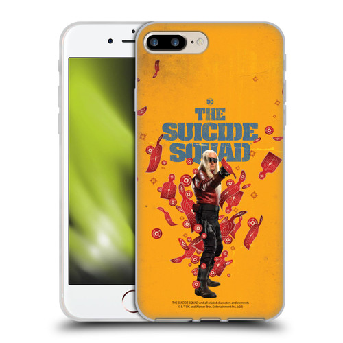 The Suicide Squad 2021 Character Poster Savant Soft Gel Case for Apple iPhone 7 Plus / iPhone 8 Plus