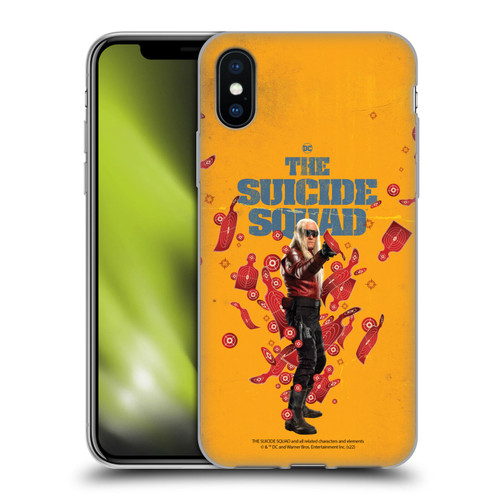 The Suicide Squad 2021 Character Poster Savant Soft Gel Case for Apple iPhone X / iPhone XS